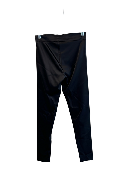 Avenue Montaigne Size 0 Black Acetate Blend High Rise Flat Front Skinny Pants Black / 0
