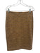 St John Couture Size 4 Brown, Gray, Blue Wool Blend Zip Front Skirt Set Brown, Gray, Blue / 4
