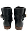 Tory Burch Shoe Size 10 Black Leather wrap around ankle strap Ankle Booties Black / 10