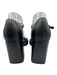 Marc Fisher Shoe Size 10 Black Leather Block Heel Square Toe Ankle Strap Pumps Black / 10