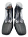 Marc Fisher Shoe Size 10 Black Leather Block Heel Square Toe Ankle Strap Pumps Black / 10