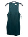 Amanda Uprichard Size Medium Green Rayon & Nylon Blend Sleeveless Solid Dress Green / Medium