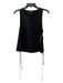 Rag & Bone Size M Black Polyester Grommet Laced Detail Round Neck Sleeveless Top Black / M