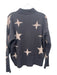 360 Cashmere Size S gray & pink Cashmere High Neck stars Long Sleeve Sweater gray & pink / S