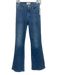 Frame Size 26 Medium Wash Cotton Blend Denim High Waist Button & Zip Fly Jeans Medium Wash / 26