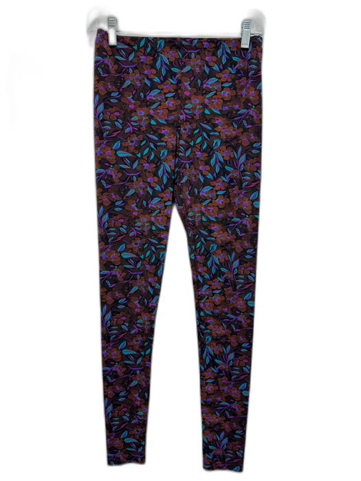 La Double J Size S Brown, Purple & Blue Polyamide Blend Elastic Waistband Pants Brown, Purple & Blue / S