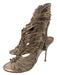 Sophia Webster Shoe Size 40 Rose Gold Leather Metallic Strappy Wrap Ankle Pumps Rose Gold / 40