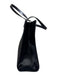 Silvano Biagini Gunmetal Leather Snakeskin Embossed pony hair Shiny Tote Bag Gunmetal