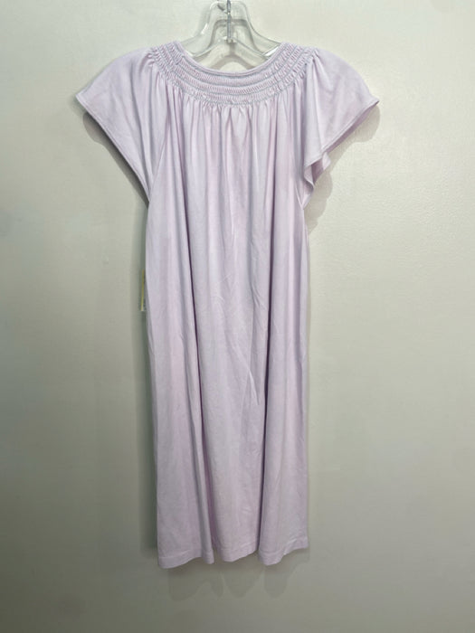 Lake Size XL Lavender Cotton Cap Sleeve smocked Dress Pajamas