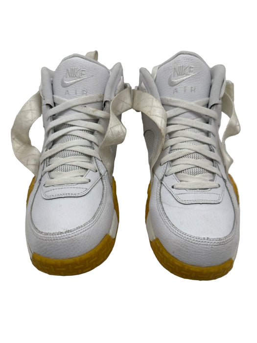 Nike Shoe Size 11.5 AS IS White Leather Solid Sneaker Men's Shoes