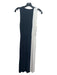 Equipment Size 2 Navy & white Viscose Side Zip Colorblock V Neck Dress Navy & white / 2