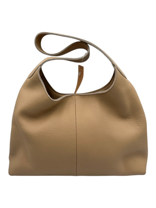 Milla Tan Leather Shoulder Bag Tan / Small