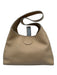 Milla Tan Leather Shoulder Bag Tan / Small