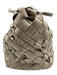 Naghedi Taupe Brown Neoprene Woven Double Handle Tote Pouch Included Bag Taupe Brown / M