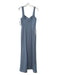 Azazie Size 4 Dusty Blue Polyester Sleeveless Cupped Floor Length Back Zip Gown Dusty Blue / 4