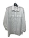 Madewell Size S White Cotton Collar Button Up Long Sleeve Breast Pocket Top White / S