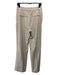 House of Harlow Size 4 Beige Viscose High Rise Straight Pockets Pleated Pants Beige / 4