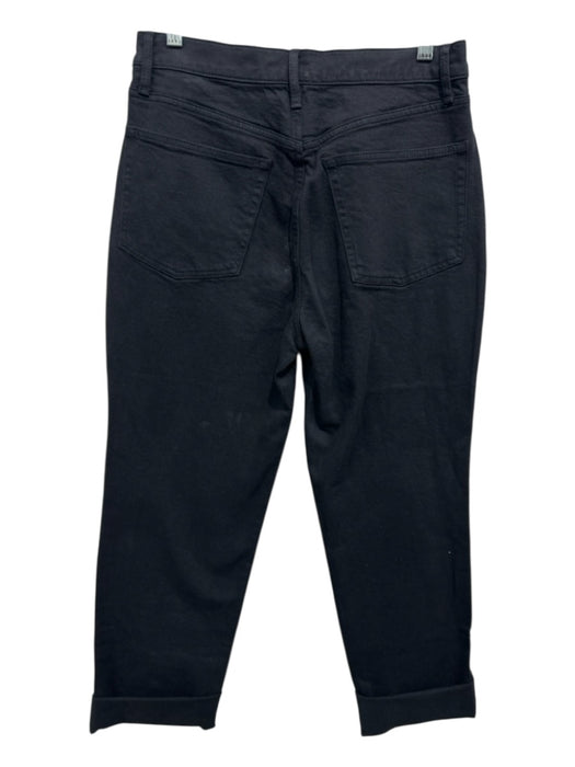 Buck Mason Size 28 Black Cotton Denim Mid Rise Zip Fly Jeans Black / 28