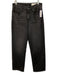 Rag & Bone Size 28 Charcoal Black Cotton Blend Soft Denim High Waist Jeans Charcoal Black / 28
