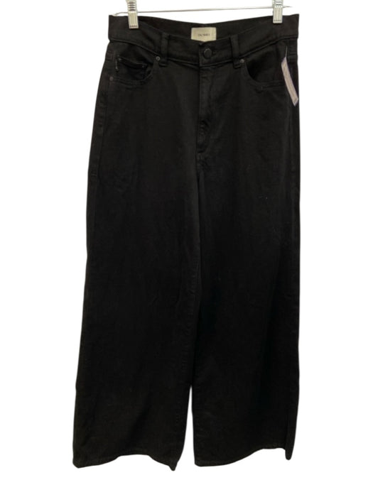 DL1961 Size 28 Black Cotton Blend Denim High Rise Button & Zip Fly Jeans Black / 28