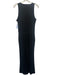 Vuori Size S Black Polyester Blend Sleeveless 1/2 Button Jumpsuit Black / S