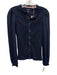 Boden Size 4 Midnight blue Cotton Blend Long Balloon Sleeve Shirred Top Midnight blue / 4