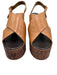 Tony Bianco Shoe Size 8 Brown Leather Upper Criss Cross Ankle Buckle Sandals Brown / 8