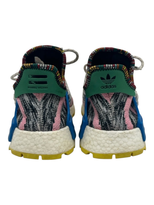 Adidas Shoe Size 9.5 Pink & Blue Synthetic Washed Sneaker Men's Shoes 9.5