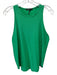 Koral Size Medium Green Polyamide Blend Sleeveless Textured Racerback Top Green / Medium