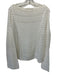 Ramy Brook Size Medium Cream White Cotton Long Bell Sleeve Open Knit Sweater Cream White / Medium