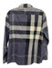 Burberry Brit Size M Blue, Gray, White Cotton Long Sleeve Plaid Button Top Blue, Gray, White / M