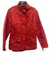 Barbour Size 10 Red Quilted Stand Collar Zip & Snap Flap Pockets Jacket Red / 10