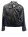 Lauren Ralph Lauren Size S Black Leather Zip Up Collar Pockets Jacket Black / S