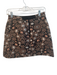 Alice & Olivia Size Est XS/S Black Multi Polyester Abstract Back Zip Skirt Black Multi / Est XS/S