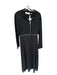 Patrizia Luca Size M Black Long Sleeve SHW Sheer Maxi Jacket Black / M