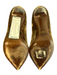 Ralph Lauren Collection Shoe Size 6 Green & Silver Suede beaded design Shoes Green & Silver / 6