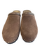 M. Gemi Shoe Size 38.5 Brown Suede Round Toe Silver Hardware Mule Platform Shoes Brown / 38.5