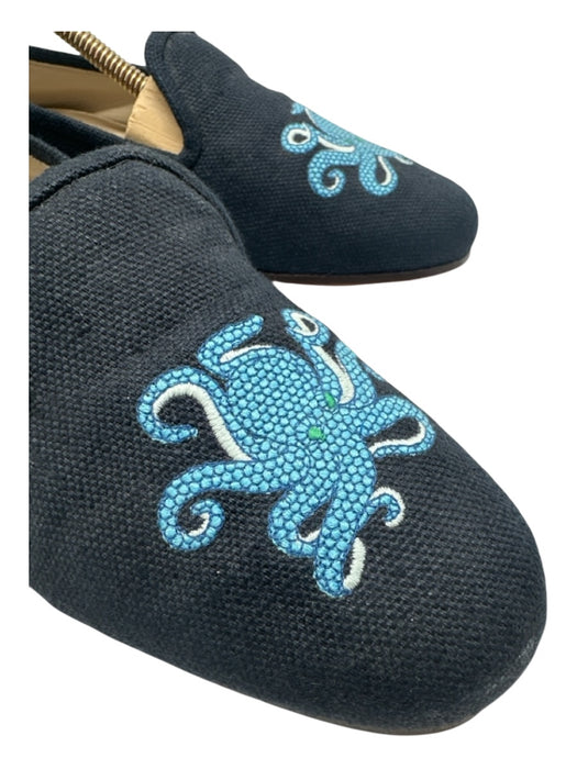 Stubbs & Wootton Shoe Size 10 AS IS Navy Blue Synthetic Slip On Men's Shoes Navy Blue / 10