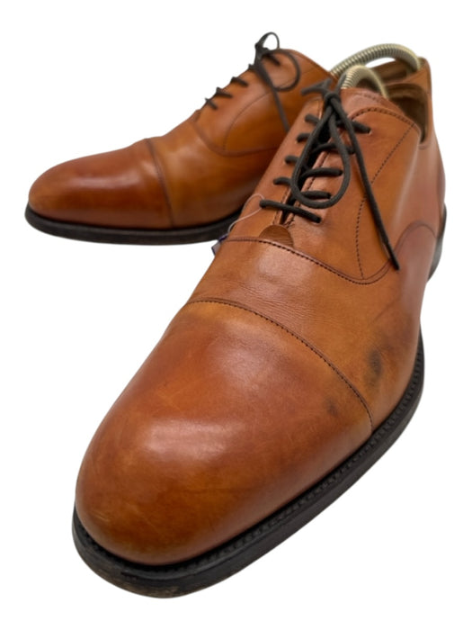 Cheaney Shoe Size 10 Brown Leather Solid Men's Shoes Brown / 10