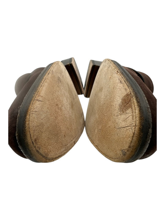 Ferragamo Shoe Size 10 AS IS Brown Suede Solid Buckle Detail Men's Shoes Brown / 10