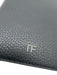 Tom Ford New Black Leather Solid Bifold Men's Wallet Black