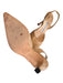 Manolo Blahnik Shoe Size 35.5 Light Tan Leather Slingbacks Pointed Toe Shoes Light Tan / 35.5