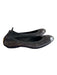 Chanel Shoe Size 36 Black Leather Patent Leather Toe Cap Flat Ballerina Shoes Black / 36