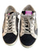 Golden Goose Shoe Size 36 White Gray & Black Leather & Suede Low Top Shoes White Gray & Black / 36