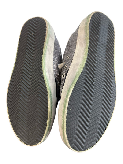 Golden Goose Shoe Size 36 White Gray & Black Leather & Suede Low Top Shoes White Gray & Black / 36