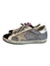 Golden Goose Shoe Size 36 White Gray & Black Leather & Suede Low Top Shoes White Gray & Black / 36