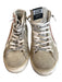 Golden Goose Shoe Size 36 White, Pink & Gray Leather & Suede High Top Shoes White, Pink & Gray / 36