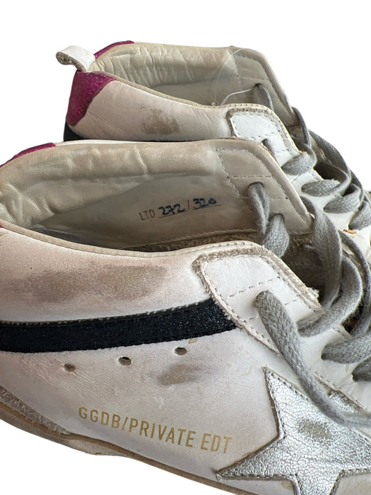 Golden Goose Shoe Size 36 White, Brown & tan Leather & Suede Calf Hair Shoes White, Brown & tan / 36