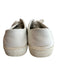 Gucci Shoe Size 36 White Leather Low Top lace up Bee Embroidery Sneaker Shoes White / 36