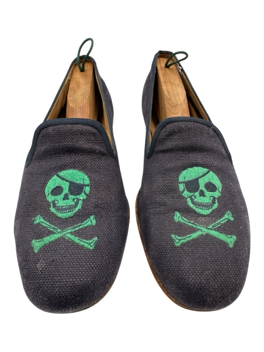 Stubbs & Wooten Shoe Size 10 AS IS Navy & Green Synthetic Men's Shoes Navy & Green / 10